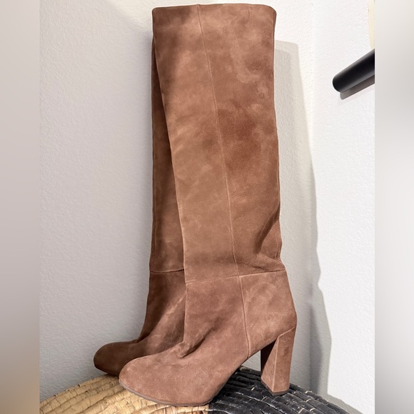 Nine West Shoes - Nine West Brown Suede Knee-High Boots
